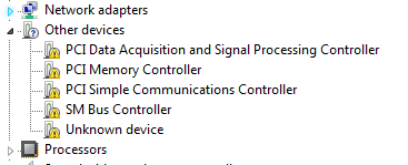 Pci simple communications driver windows 7 64